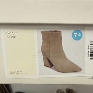 a new day Taupe Ankle Booties